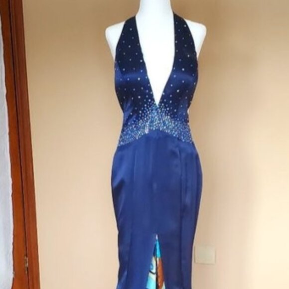 Tony Bowls Evening / Pageant Gown, with flaws (was $4,200 new!!!), Size 0 - Picture 3 of 11